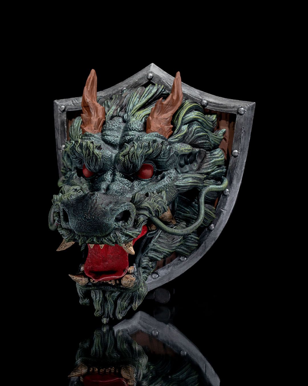 Eastern Dragon Head Trophy