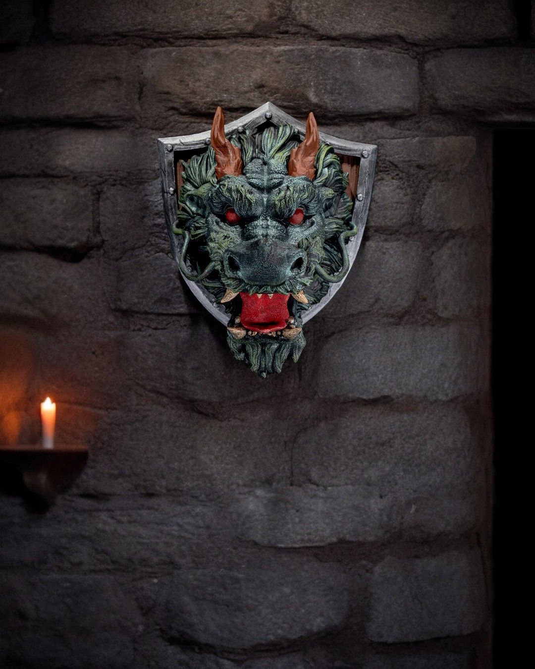 Eastern Dragon Head Trophy