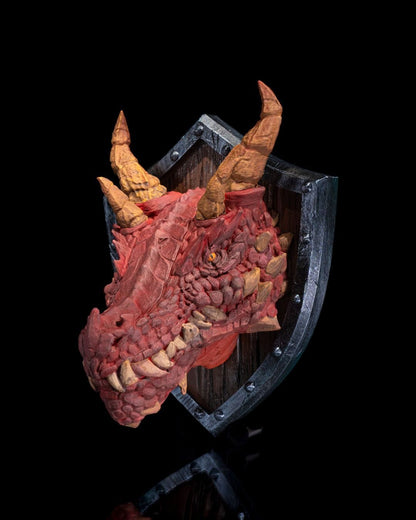True Dragon Head Trophy image 0