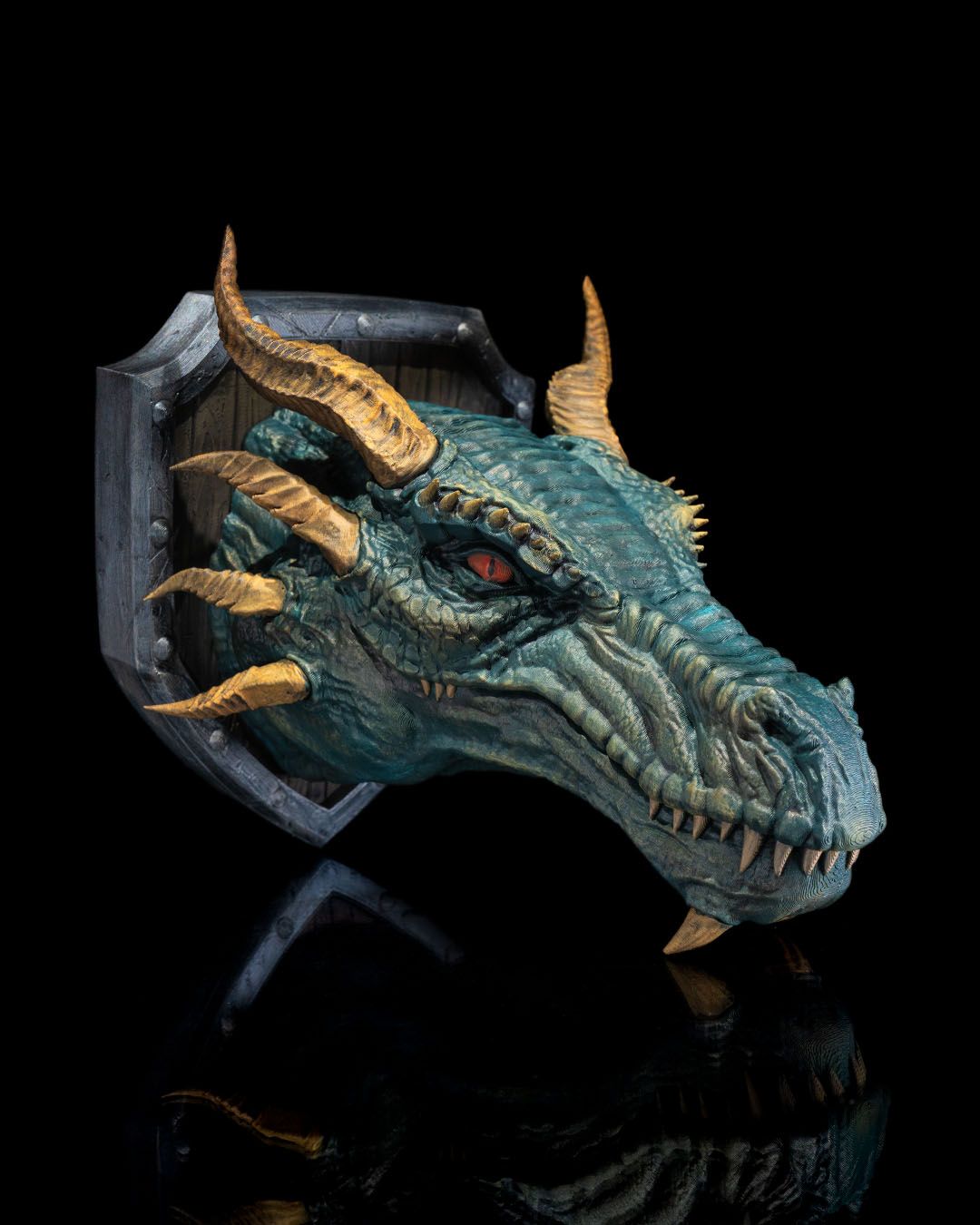 Western Dragon Head Trophy
