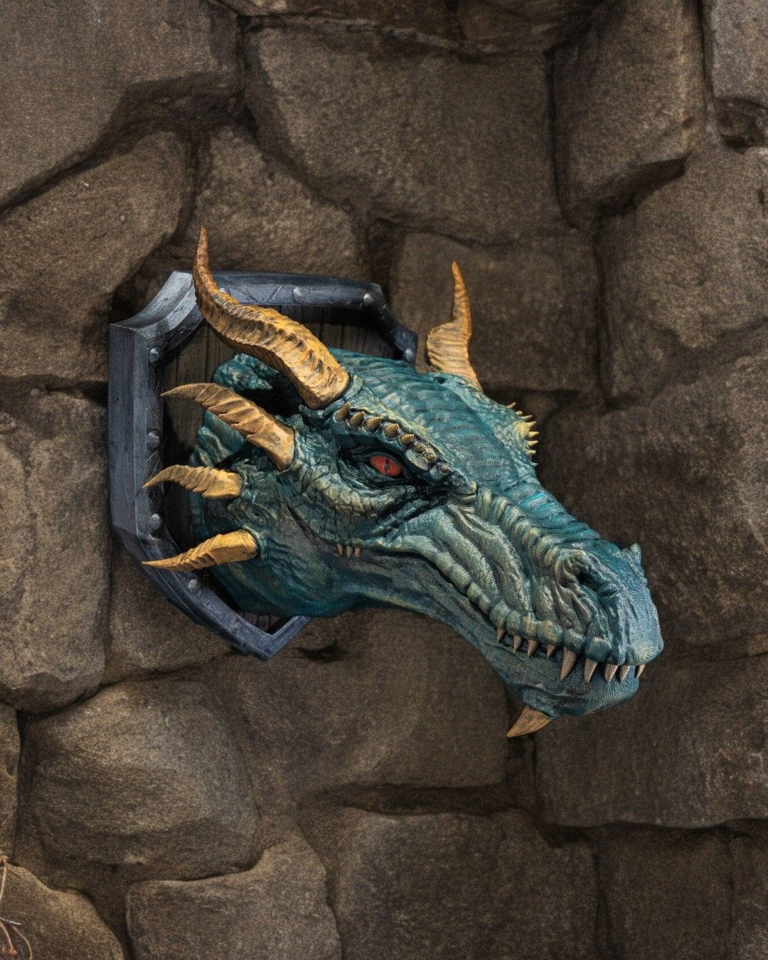 Western Dragon Head Trophy image 0