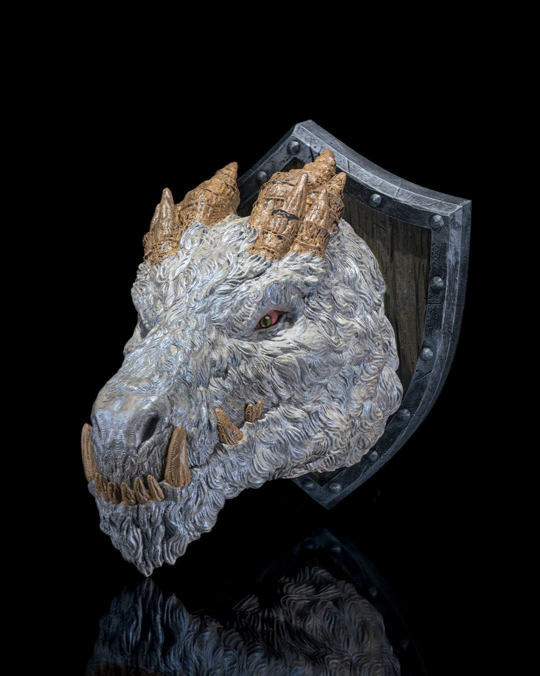 Polar Dragon Head Trophy image 0